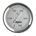 Produktbild: Dema Grillthermometer DGT500 - Bratenthermometer, BBQ-Thermometer, Fleischthermometer - Schnell, Präzise, Einfach - Für Grill, Räucherofen, Küche 17428