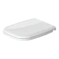 Produktbild: Duravit WC-Sitz Toilettendeckel Wand-WC Compact Duroplast Edelstahl weiß
