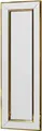 Produktbild: Dmora Spiegel Musca 30x90h cm Gold Struktur Glas