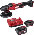 Produktbild: Flex Akku-Rotationspolierer 18V PE 150 18-EC Set (533019) +2 Akkus 5Ah+Ladegerät