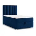 Produktbild: Best For Home Trinity K10 EinzelBett | Boxspringbett 70x200 mit Bonell Federkernmatratze 70x200 | MatratzenTopper | Bett mit Matratze | Bett mit Stauraum