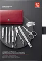 Produktbild: ZWILLING Beauty Zwilling Taschen-Etui, Rindleder, 7-tlg. Rot 1 Stk. Maniküre-Set 97681-003-0