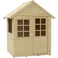 Produktbild: Zwerkules Spielhaus Holla 97,5 cm x 121 cm x 140 cm Natur FSC®