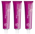 Produktbild: 3 er Pack Color Touch Plus 60 ml 55/06 hellbraun intensiv natur-violett