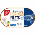 Produktbild: Gut&Günstig Heringsfilets in Champignoncreme mit Champignonstückchen 200g Dose