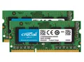 Produktbild: Crucial Arbeitsspeicher 16GB DDR3 1600 MT/s Kit 8GBx2 SODIMM 204pin CL11