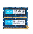 Produktbild: Crucial 16 GB 2x8GB PC3L-12800S 1600MHz DDR3 RAM 204Pin SODIMM Laptop-Speicher*