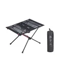 Produktbild: Naturehike Klapptisch Ultraleicht Klein Klapptisch Campingtisch Klappbar Klapptisch Camping Tisch Tragbar Klapptisch Tragbar zum Wandern Camping Garten (Schwarz)