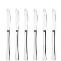 Produktbild: GRÄWE Tafelmesser 6 Stück, Edelstahl, Serie Würzburg