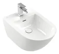 Produktbild: Villeroy & Boch Subway 3.0 Bidet wandhängend - Stone White mit CeramicPlus und TitanGlaze - 447000RW