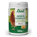 Produktbild: HÜHNER Land Immun Komplex 500g für Hühner, Küken & Geflügel I Futterergänzung für Hühnerfutter, Geflügel Futter mit Bierhefe I Hühner Immunstärkung