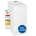 Produktbild: Exquisit Waschmaschine 7,5kg Toplader schmal Energieklasse A LTO51207-030A weiss