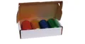 Produktbild: Efalock Strähnen-Alufolie Set 50 m x 12 cm 20 my vierfarbig