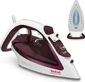 Produktbild: Tefal Dampfbügeleisen FV5714 | 2400W | Durilium AirGlide | 45g/min Dampf | Anti-Kalk | Weiß/Bordeaux