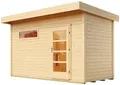 Produktbild: weka Saunahaus Farsund, BxTxH: 415 x 250 x 253 cm, 38 mm, ohne Ofen
