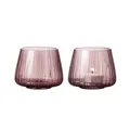 Produktbild: Bitz Kusintha - Glas pink Teelichthalter Set 2-tlg. Kusintha - Glas pink 25592