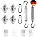 Produktbild: HOMPER Sonnensegel Befestigungs Kit, Sonnensegel Zubehör Montage für V