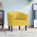 Produktbild: Clubsessel Gelb Samt Vidaxl