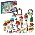 Produktbild: LEGO Friends 2023 Adventskalender 41758 Christmas Holiday Countdown Spielset, 24 tägliche Überraschungen zum Sammeln, darunter 2 Mini-Puppen und 8 Haustierfiguren
