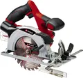 Produktbild: Einhell Akku-Handkreissäge TE-CS 18/150 Li Solo, Solo, ohne Akku & Ladegerät, werkzeuglose Einstellung der Schnitttiefe, LED