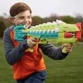Produktbild: Nerf DinoSquad Armorstrike Blaster, Drehbart, 8 Dartpfeile, Griff, 16 Nerf Elite Dartpfeile, Ankylosaurus Design