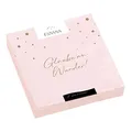 Produktbild: 20 Servietten Wunder auf rosa | Spruch | Geburt | Taufe | Mädchen | Tischdeko | Decoupage | Serviettentechnik 33x33cm