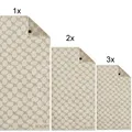 Produktbild: JOOP! 1611 Cornflower Handtuchset 1x Duschtuch 2x Handtuch 3x Gästetuch,Creme 36