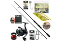 Produktbild: Zite Spinnrute Inzite Base Stick Barsch-Set - Angelrute + Angelrolle mit Zubehör