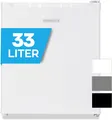 Produktbild: HEINRICHS Mini Gefrierschrank 34L klein kompakt leise:39db Gefrierbox; wechselbarer Türanschlag; mini Tiefkühltruhe bis zu -18°C,Tiefkühlschrank,perfekt für Büro Camping Outdoor (Alpinweiß)