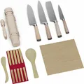 Produktbild: Klarstein Shibui Sushi Set Zum Selber Machen - 15-teiliges DIY Sushi Set mit Edelstahlmessern, Bambusmatten & Zubehör für Anfänger & Profis