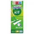 Produktbild: Procter & Gamble Service GmbH Swiffer Dry and Wet Bodenwischer Set, Systemstarter , Schnelle und einfache Reinigung mit dem Bodenwischset Starterkit, 1 Bodenwischer, 8 trockene sowie 3 feuchte Wischtücher 8700216656054