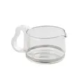 Produktbild: Fackelmann 2002350 Kaffeekanne für Philips Confort Kaffeebereiter, Weiß, Kaffeebereiter Philips, Kaffeekanne 12 Tassen, Kunststoff, Glas