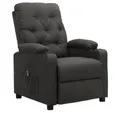 Produktbild: vidaXL Sessel Relaxsessel Elektrisch Dunkelgrau Stoff (1-St)