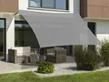 Produktbild: Schneider Sonnensegel Teneriffa, silbergrau, 500 x 500 cm quadratisch, 233-14, HDPE-Gewebe, 4 kg