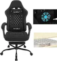 Produktbild: Woltu Gaming-Stuhl (1 St), mit Massagefunktion, ergonomisch, 150 kg, Tech-Stoff