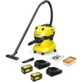 Produktbild: Kärcher Akku-Nass-/Trockensauger WD 4-18 Dual Battery Set, 36 V, 20 l