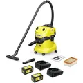 Produktbild: Kärcher Akku-nass-/trockensauger Wd 4-18 Dual Battery Set