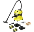 Produktbild: KÄRCHER Nass-Trocken-Sauger Kärcher Home & Garden WD 4-18 Dual Battery Set 1.628-601.0 Akku-Nass-
