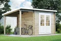 Produktbild: Alpholz Gartenhaus Maria mit Schleppdach aus Holz Gerätehaus mit 28 mm Wandstärke Pultdach