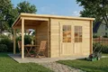 Produktbild: Alpholz Gartenhaus Maria mit Schleppdach aus Holz Gerätehaus mit 28 mm Wandstärke Pultdach