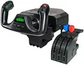 Produktbild: Logitech G Flight Yoke System Schwarz USB 2.0 Flugsimulation Analog / Digital PC (945-000004)