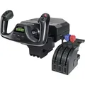 Produktbild: Logitech Gaming Saitek Pro Flight Yoke System PZ44 Flugsimulator-Steuerhorn USB PC Schwarz Schraubbefestigung