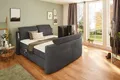 Produktbild: Jockenhöfer Gruppe Boxspringbett Movie Star in der Größe 180x200cm, mit versenkbarem TV-Lift und Fernbedienung, verstellbare Kopfstützen