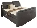 Produktbild: Boxspringbett Doppelbett Polsterbett LED-Beleuchtung TV-Halterung 180 x 200 cm