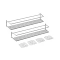 Produktbild: Metaltex Paprika-1 Gewürzregal 2-er Set mit U-Fix, 32 x 8 x 5 cm
