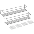 Produktbild: Metaltex Paprika 1 Gewürzregal mit U-Fix Hacken Set 2-Stück 32 x 8 x 5 cm