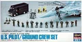 Produktbild: 1:72 HASEGAWA I.S Pilot / Ground Crew Set Ha35007 Kit HASX72-7 Modellbau
