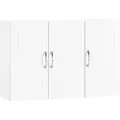 Produktbild: SoBuy Hängeschrank Badezimmerschrank mit Verstellbarem Regal 90x60x30cm Weiß FRG231-L-W