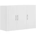 Produktbild: HÄNGESCHRANK mit Verstellbarem Regal, 90x60x30cm, Weiß