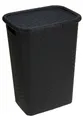Produktbild: Spetebo Wäschebox Kunststoff Wäschebox in Flechtoptik 65 Liter - anthrazit